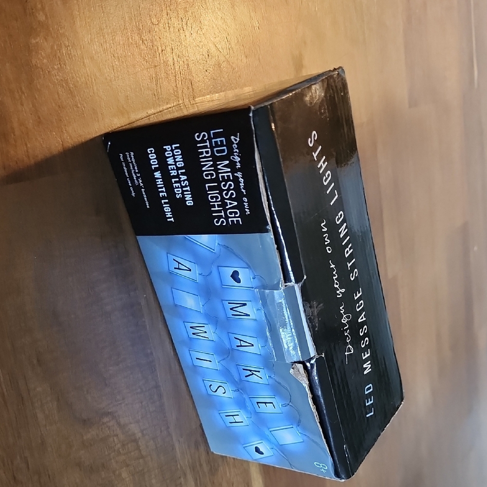 LED message stringlights